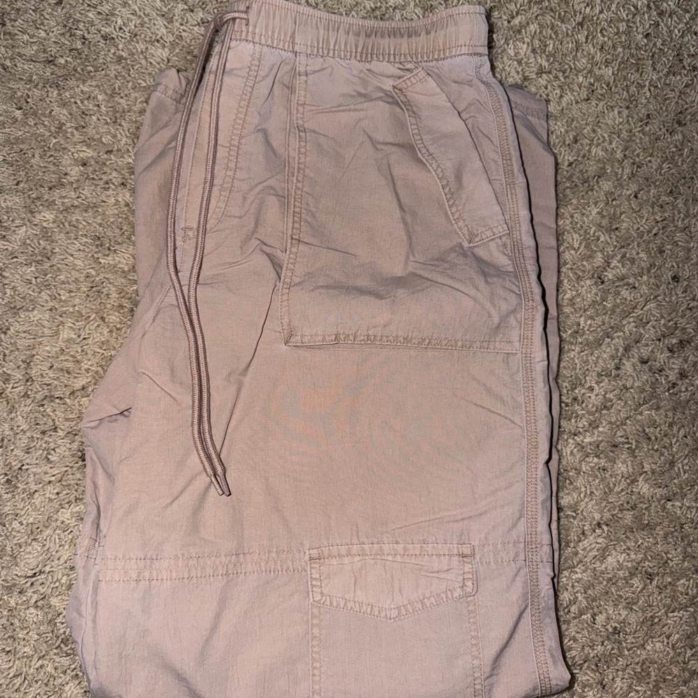 Womens baggy cargo pants straight leg